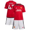 Camisolas Manchester United Mengi 43 Criança 1º Equipamento Principal 2023-24 Manga Curta